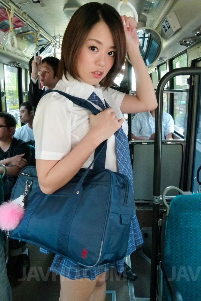 667px x 1000px - Yuna Satsuki Asian has firm cans touched and sucks dicks in bus