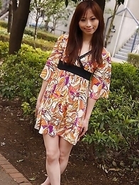 Hot Shiho Goto spreads her legs