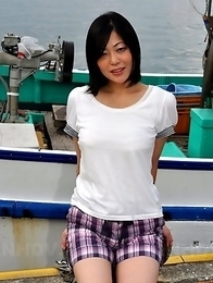 Hot Japanese lady Rika Shibuki