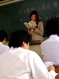 Wonderful teacher Yayoi loves cum