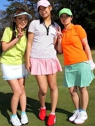 Erika, Nao and Kunimi showing off