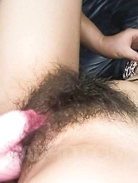 Kaoru Natsuki Asian has hairy fish taco fucked with vibrators