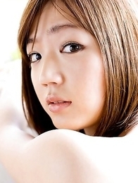 Japanese Asami Tani with big naughty hooters has hot photo session