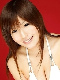 Haruka Yoshimura is happy to reveal her curves in lingerie