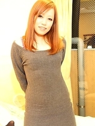 Pretty cosplayer Nana Kawase agrees to strip and pose naked before an intense hardcore movie